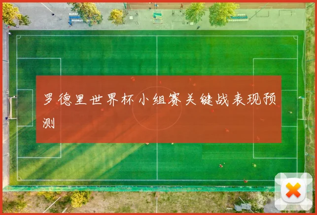 罗德里世界杯小组赛关键战表现预测